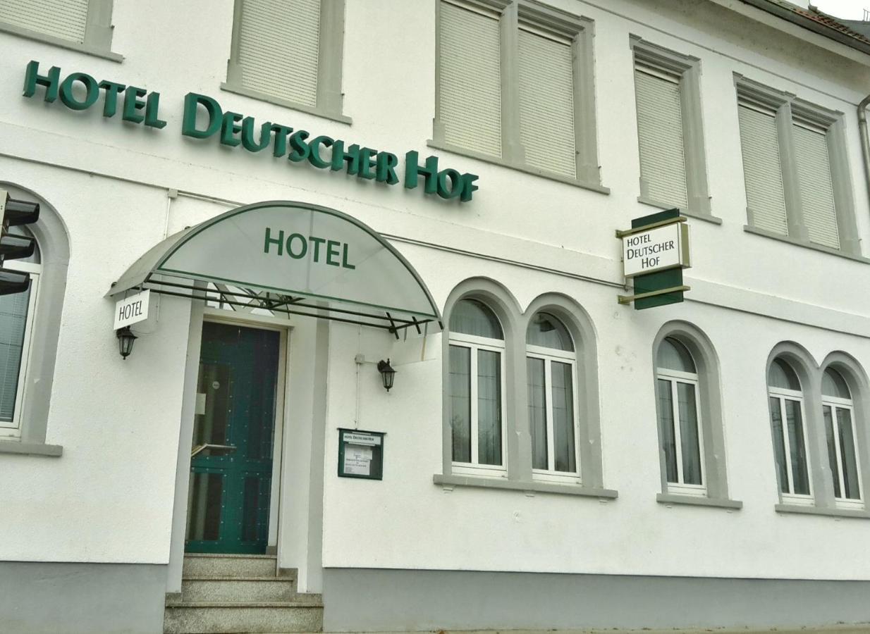 מאנהיים Hotel Deutscher Hof מראה חיצוני תמונה