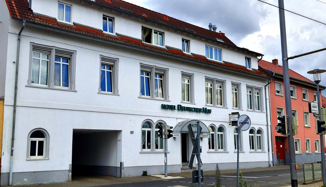 מאנהיים Hotel Deutscher Hof מראה חיצוני תמונה